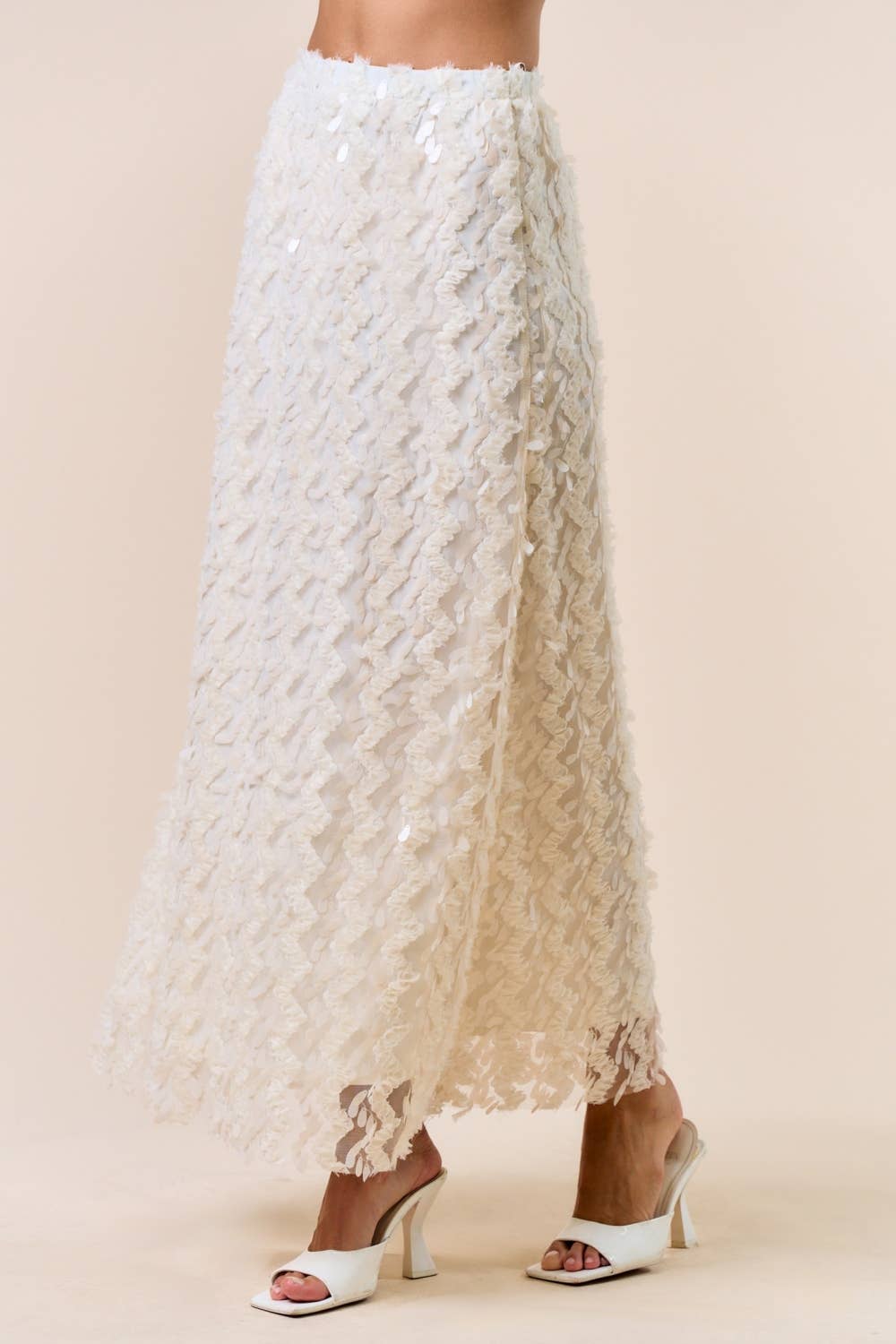 Starlight Sway Sequin Maxi Skirt