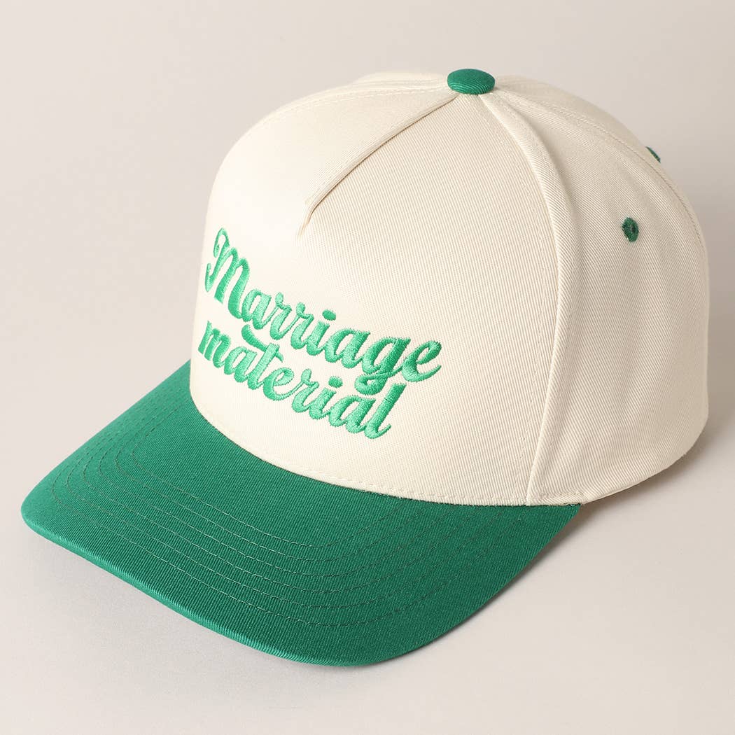 Marriage Material Two Tone Trucker Hat