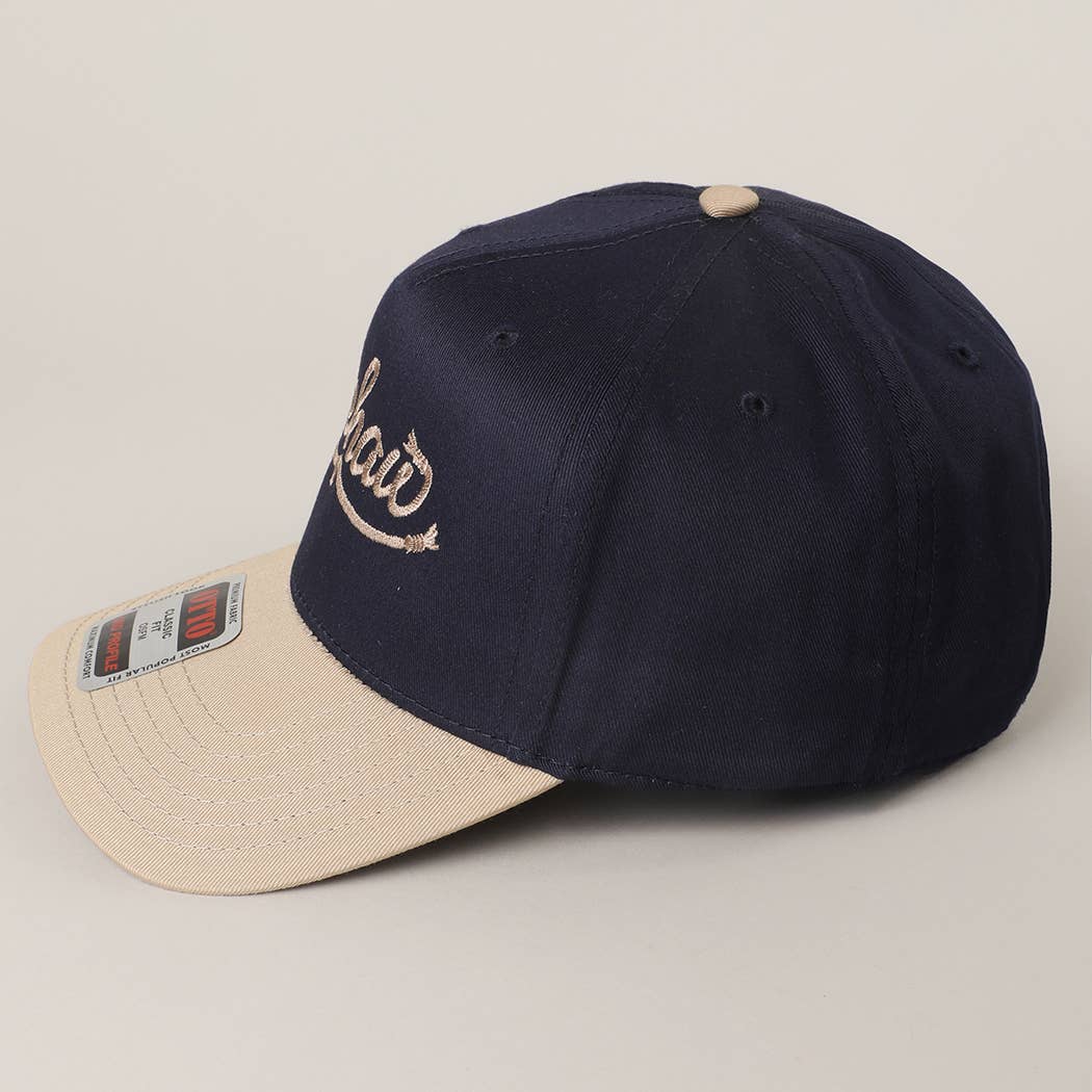 Yeehaw Western Script Embroidered Trucker Hat