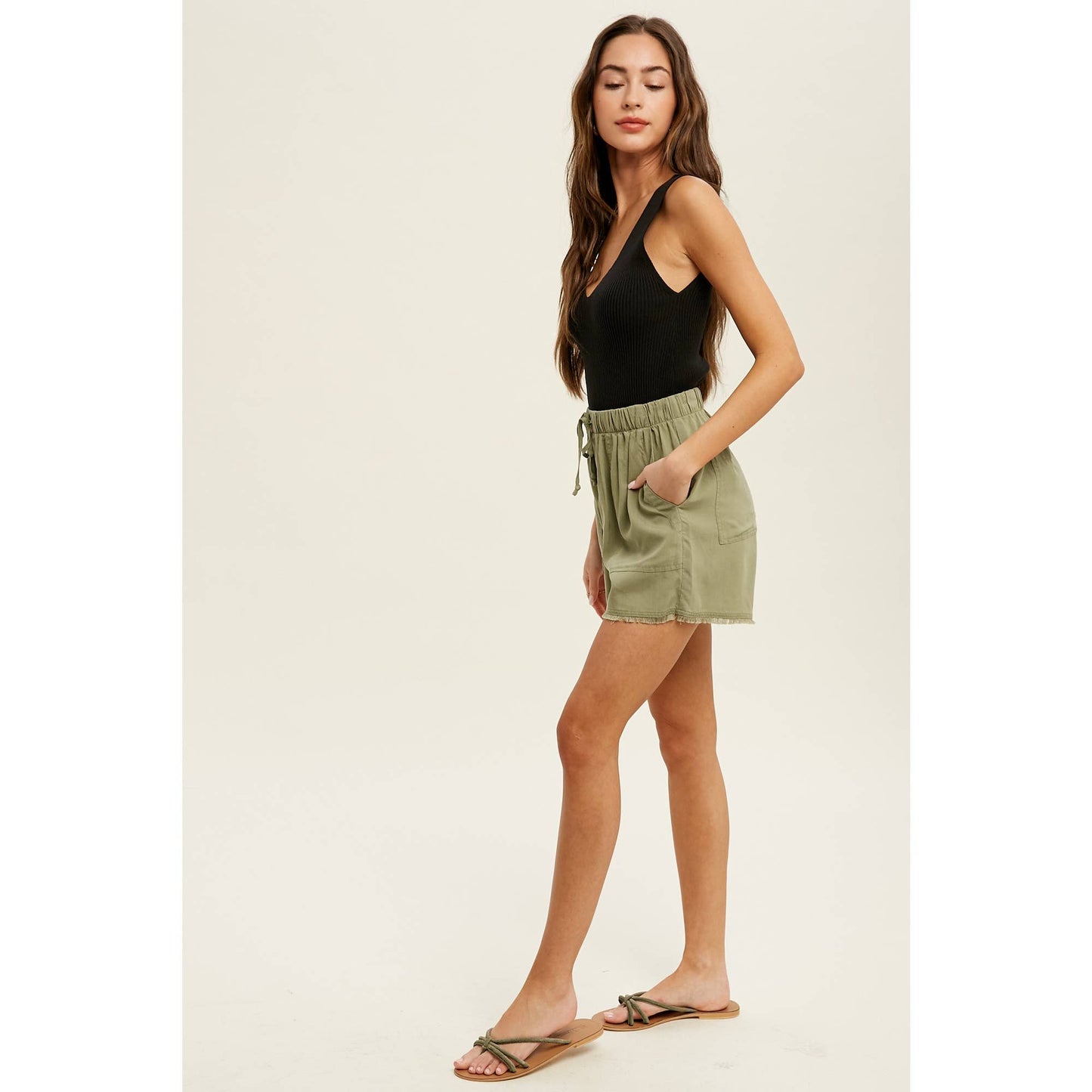 RIBBED KNIT SLEEVELESS BODYSUIT