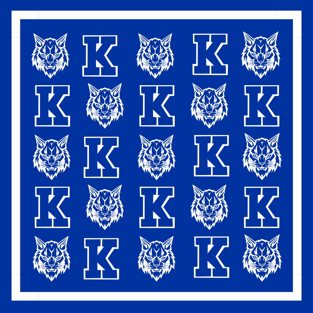 Kentucky Bandana Gameday Scarf