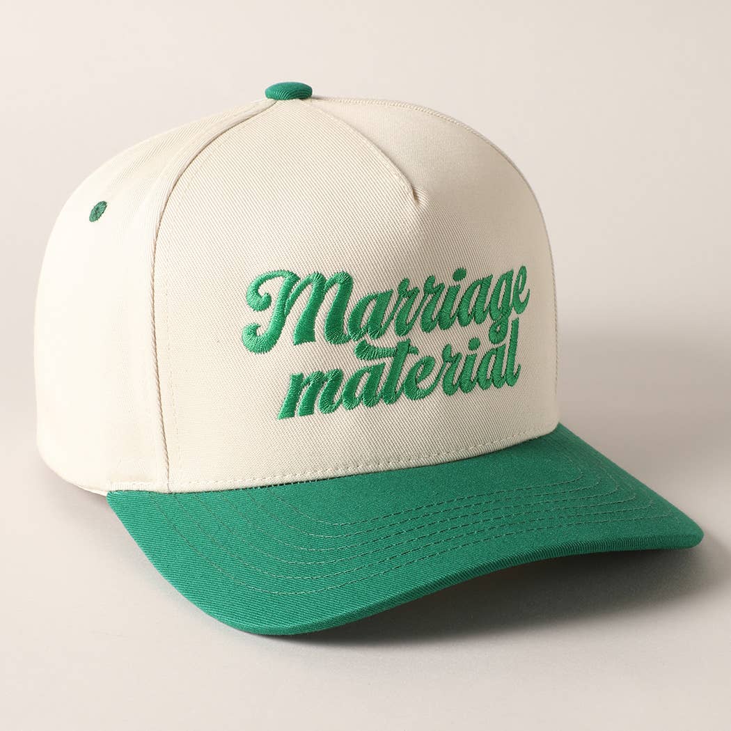 Marriage Material Two Tone Trucker Hat