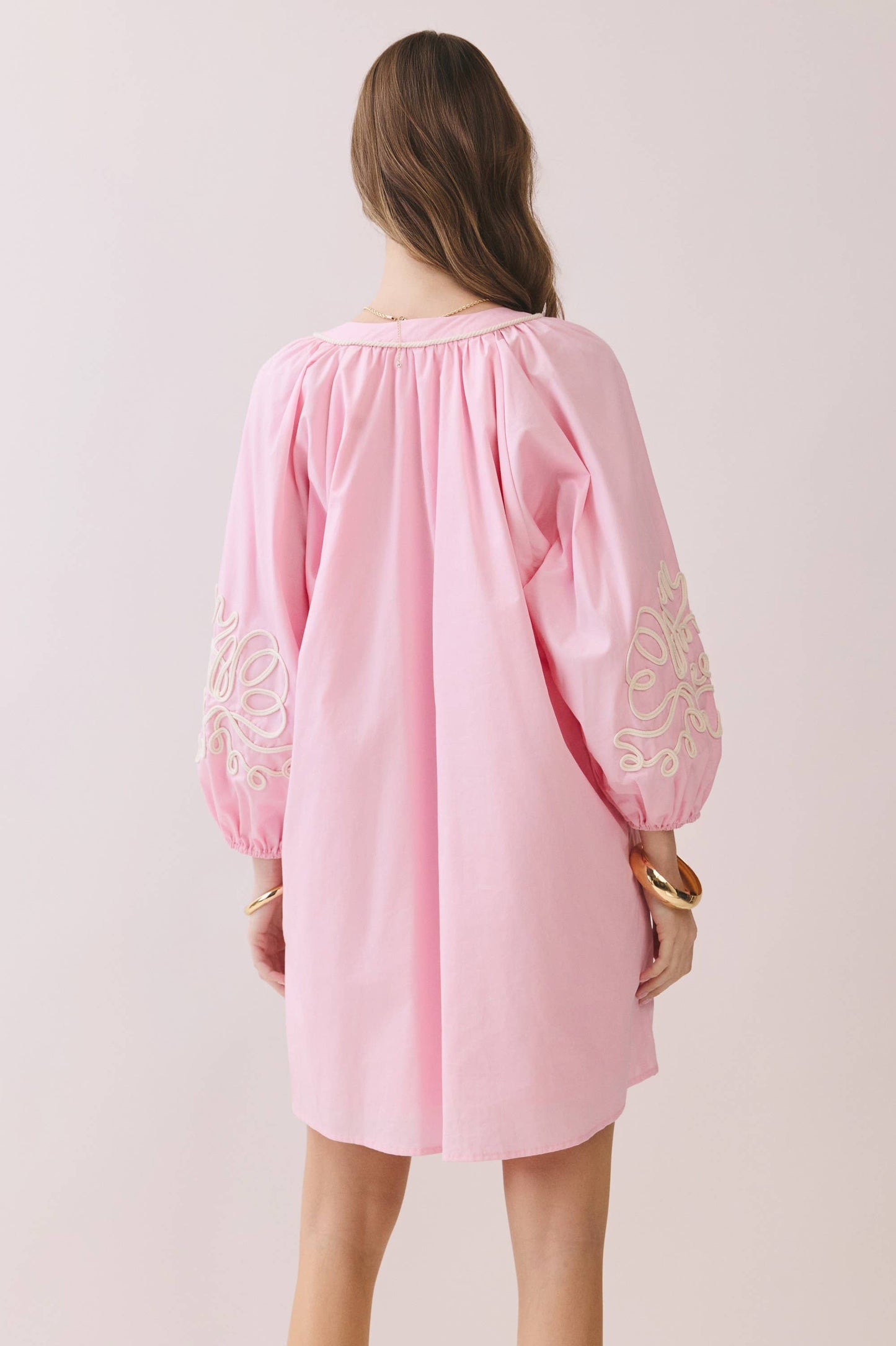 Rosé Garden Dress