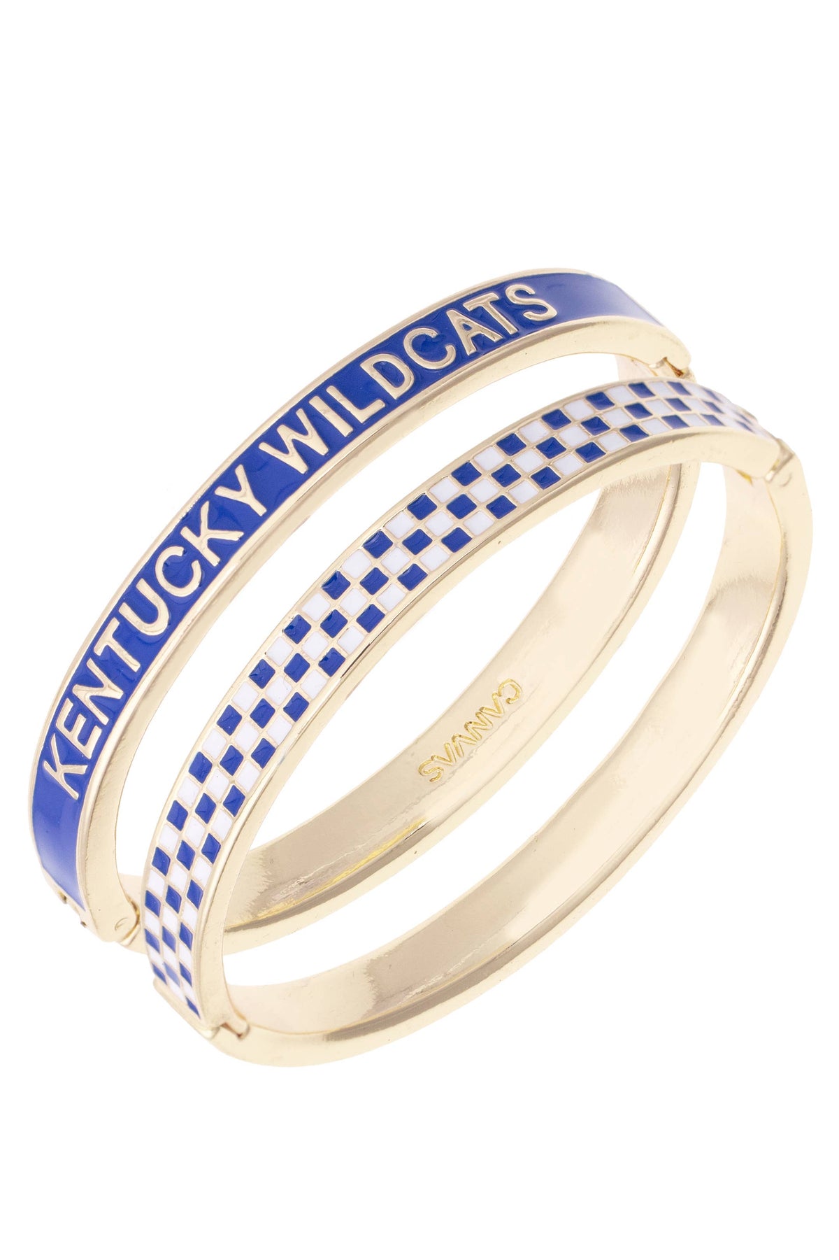 Kentucky Wildcats Skinny Enamel Hinge Bangle