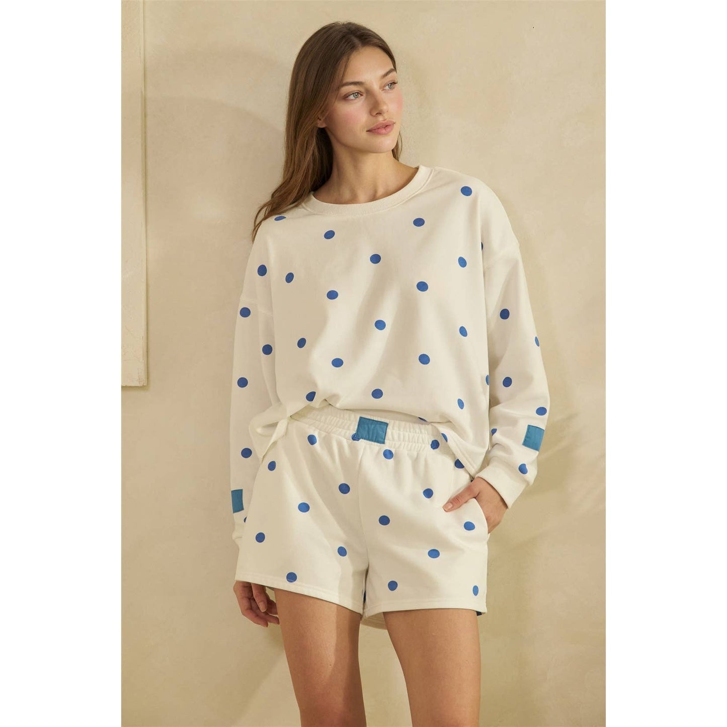 Blue Breezy Dot Set