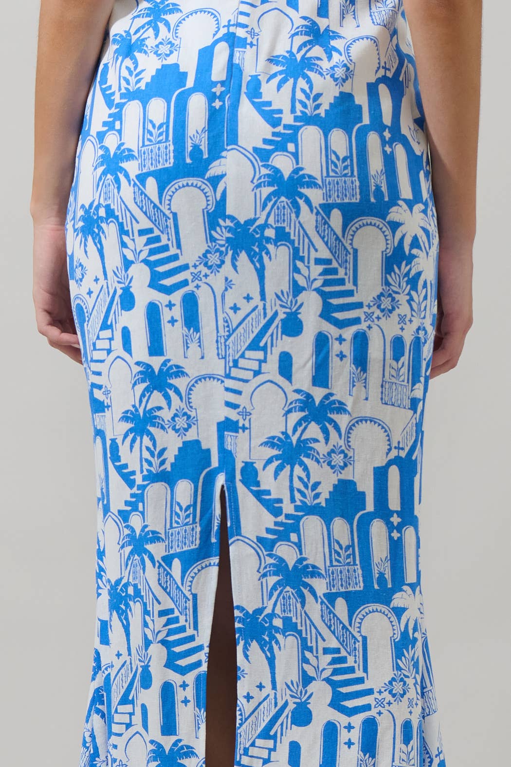 Nala Mizie Open Back Maxi Dress