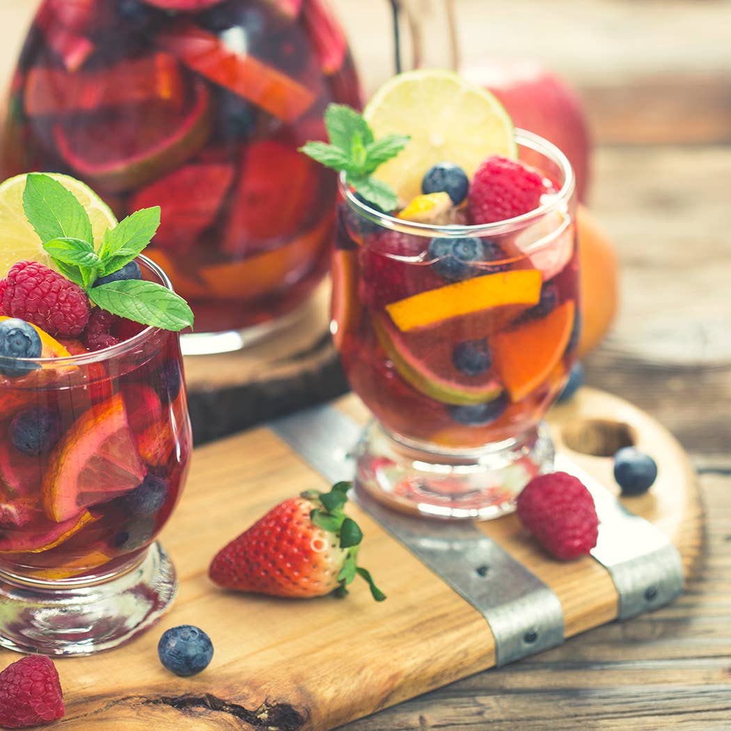 22 oz Butter Jar Candle: Raspberry Sangria