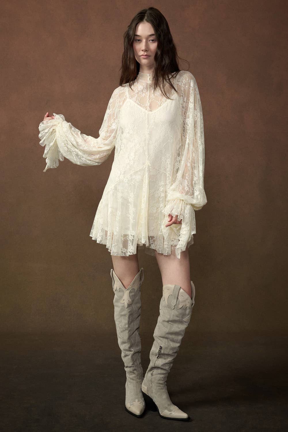 Whispering Lace Dress