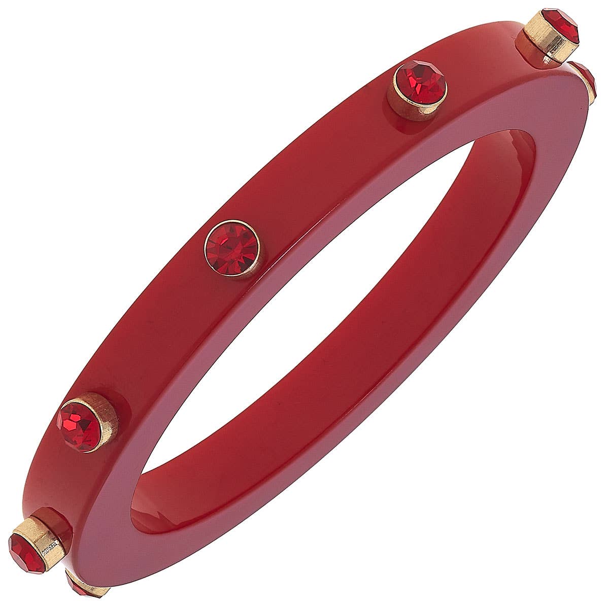 Renee Resin and Rhinestone Bangle