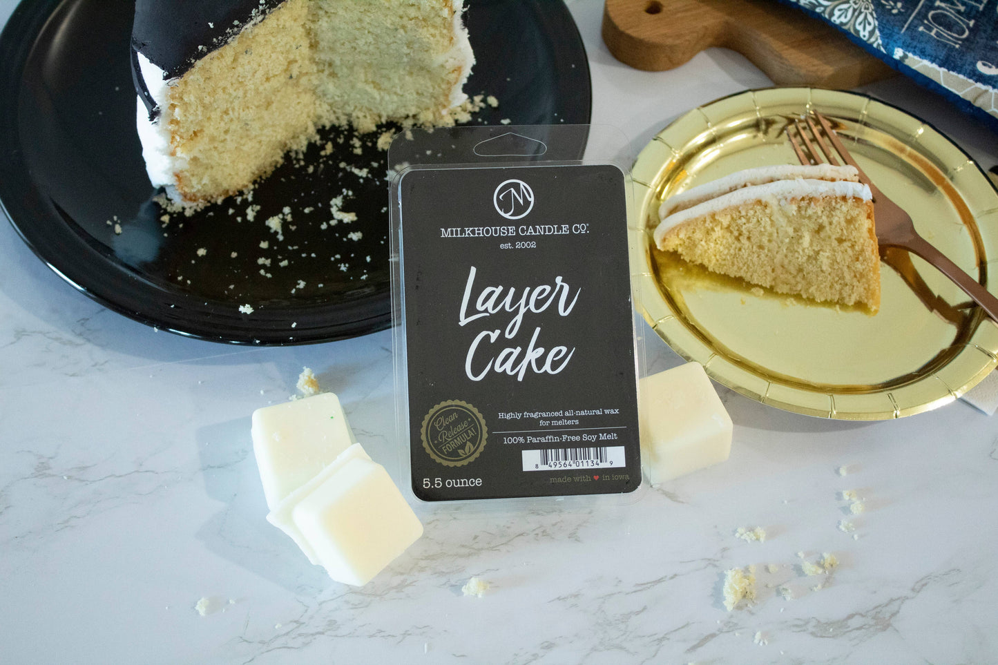 5.5 oz Wax Melts: Layer Cake