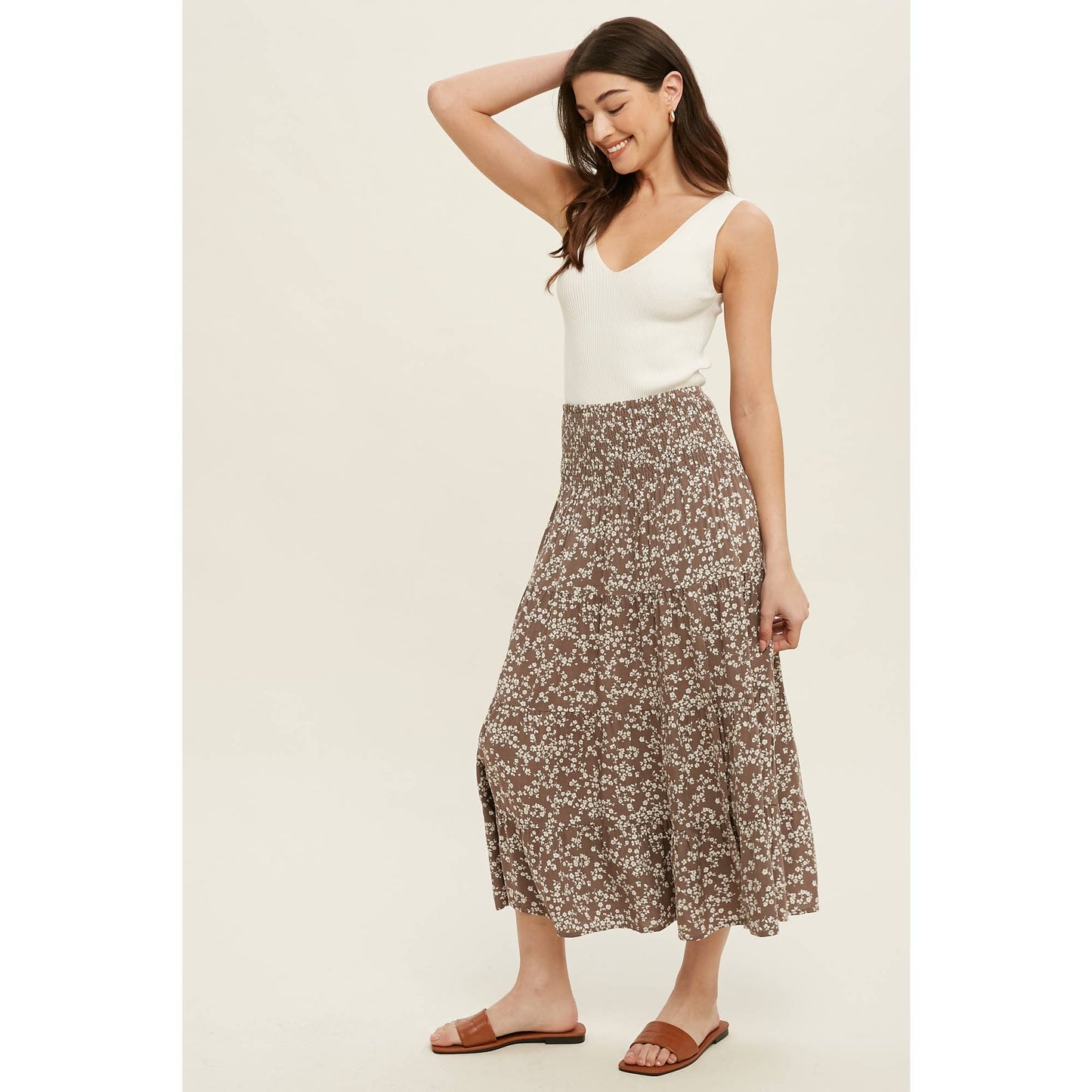 RIBBED KNIT SLEEVELESS BODYSUIT