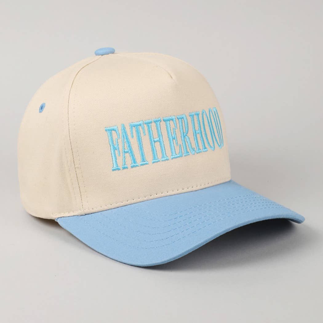 FATHERHOOD Embroidered Two-Tone Trucker Hat