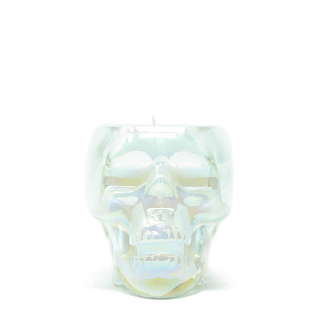Limited Edition Halloween Skull Candle 8 oz: Unmarked Grave