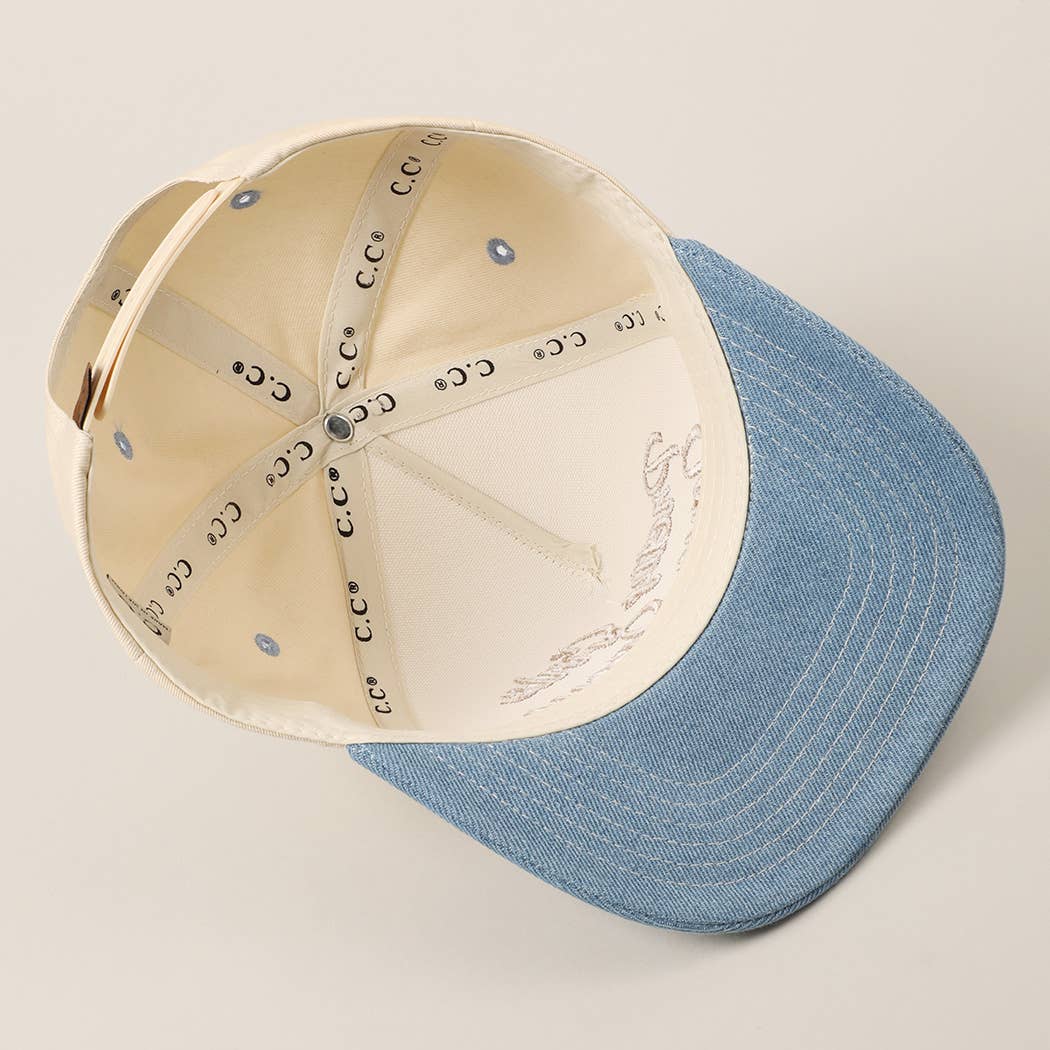 Pretty Girls Love Jesus Embroidery Trucker Hat