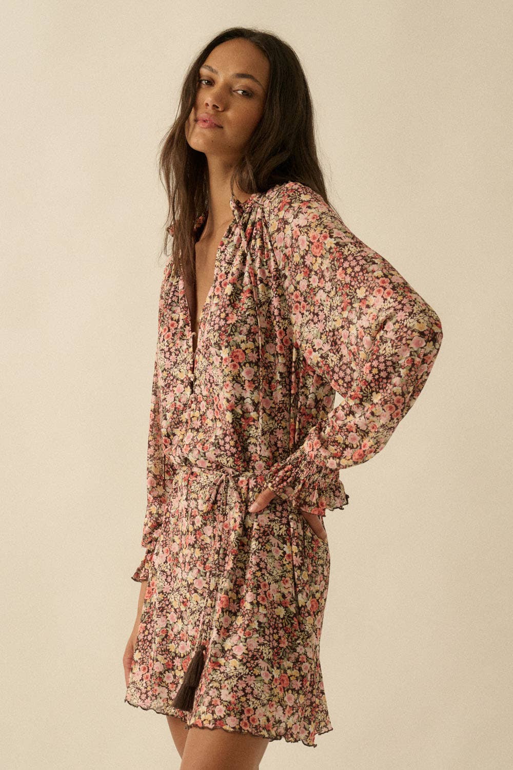 Sabrina-Sleeve Romper