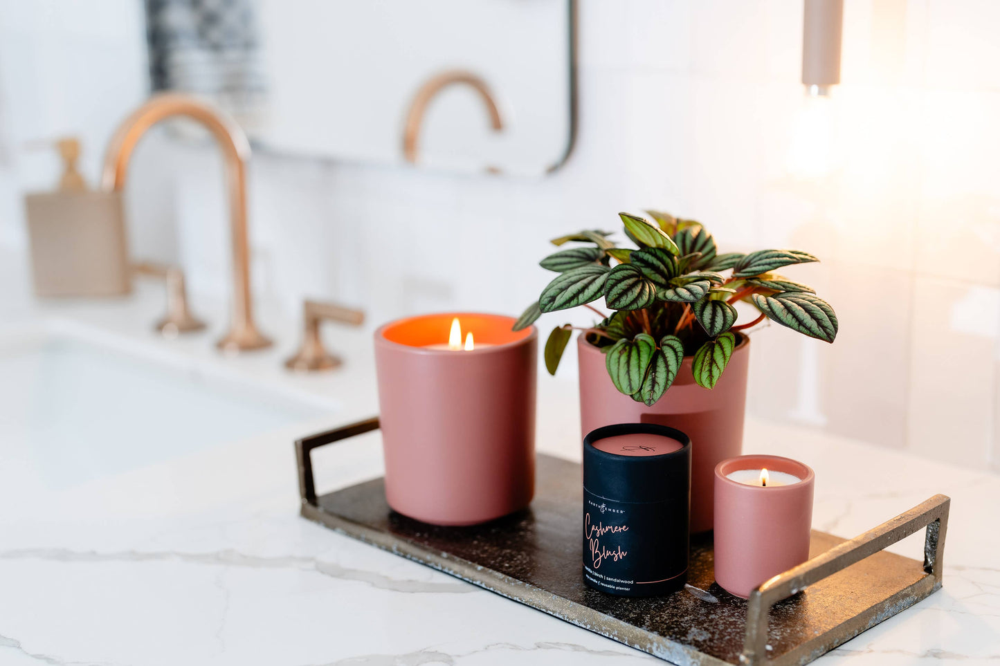 Earth & Ember 13 oz: Cashmere Blush