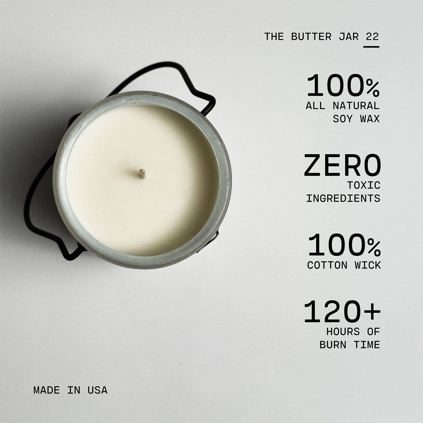 22 oz Butter Jar Candle: Raspberry Sangria