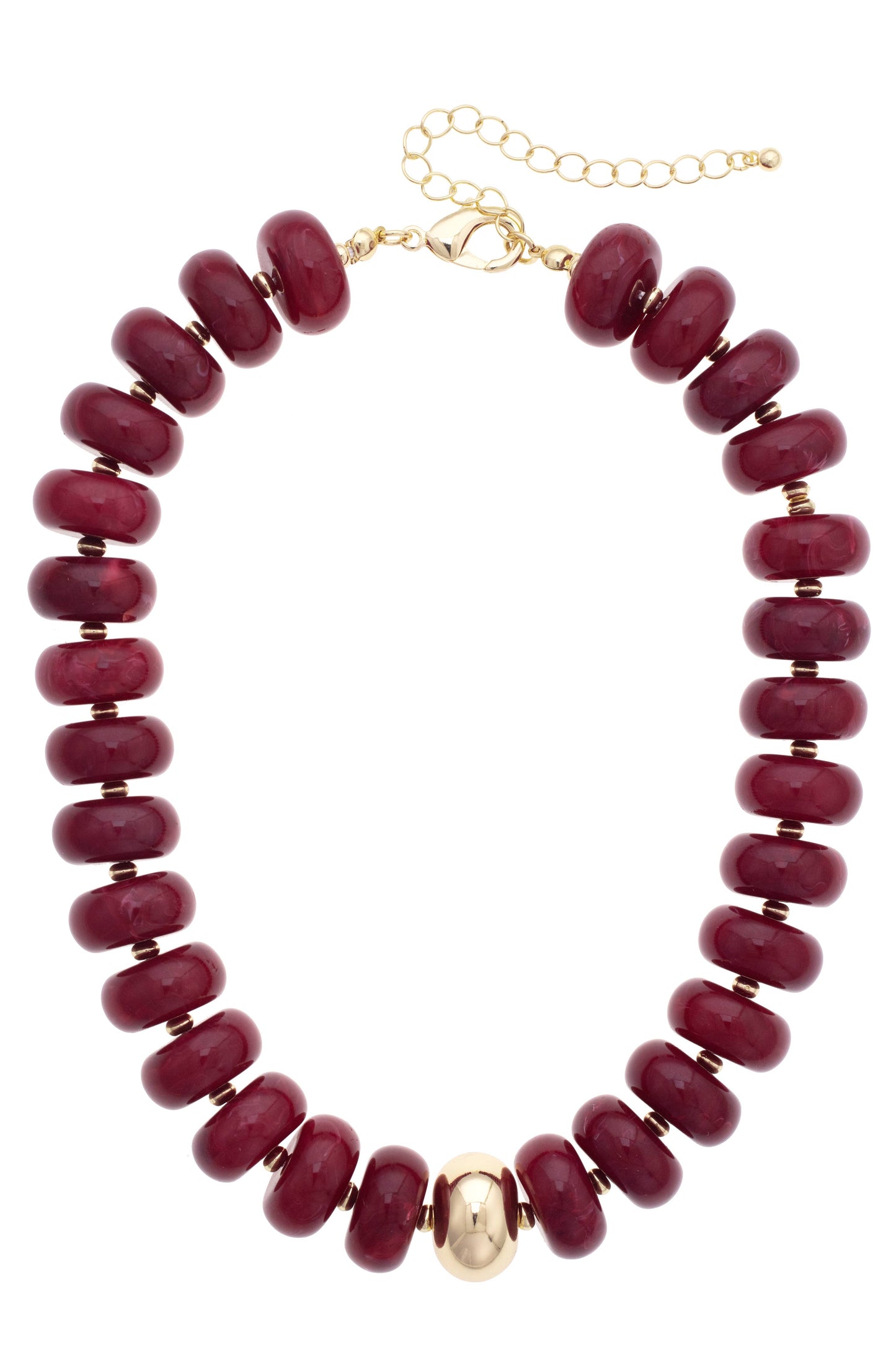 San Sebastian Beaded Resin Necklace