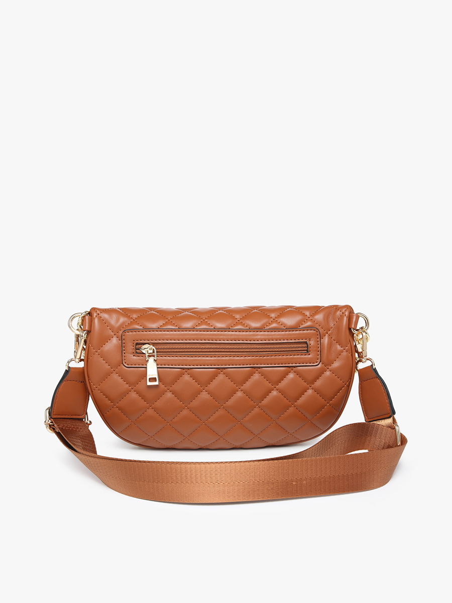 Sylvie Quilted Belt Bag with Chain Strap