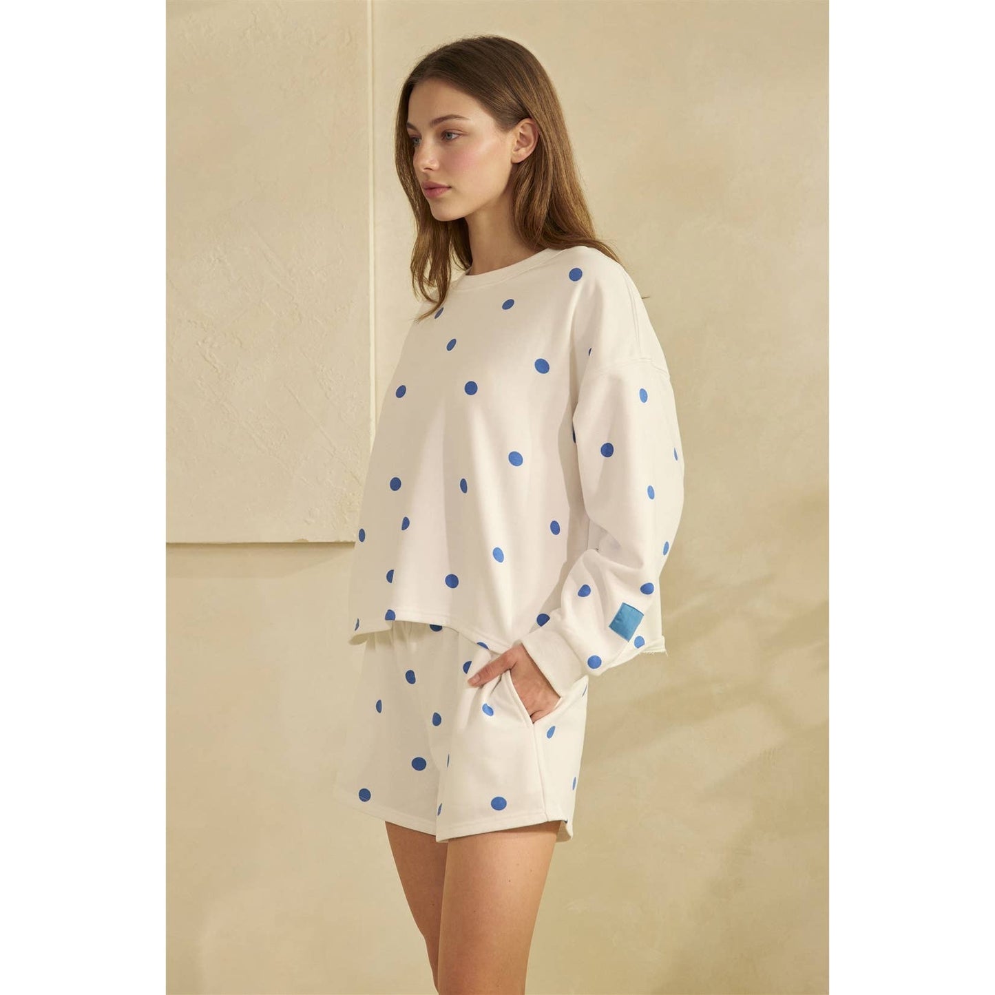 Blue Breezy Dot Set