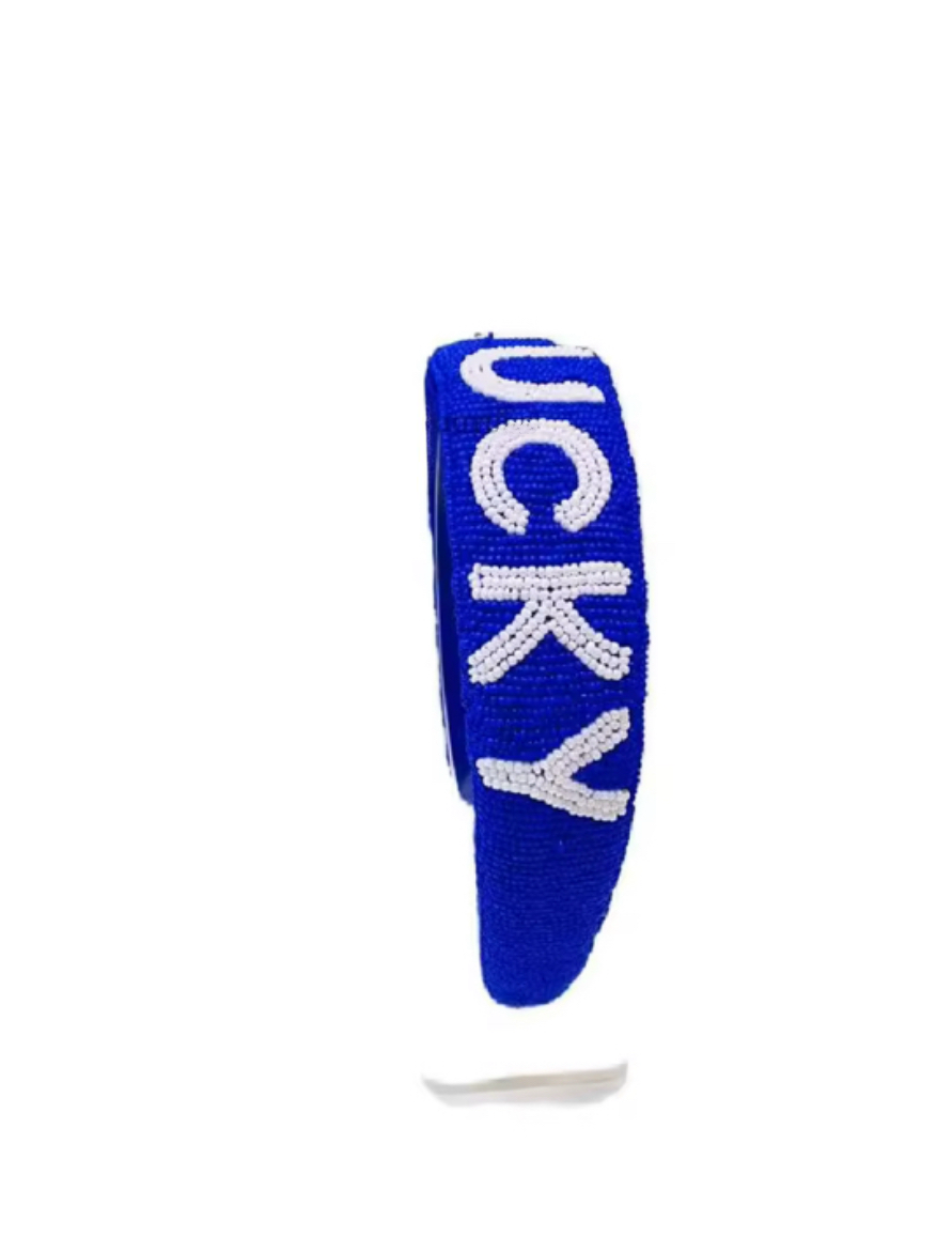 Kentucky Beaded Headband