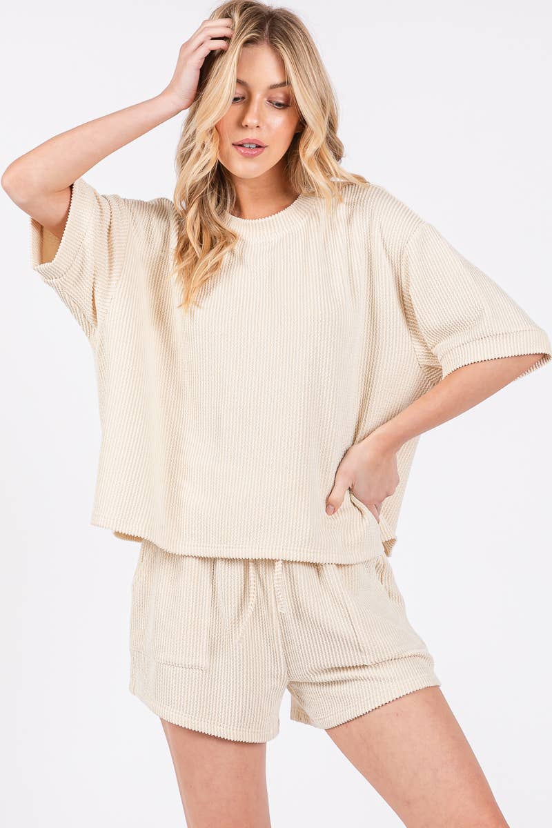 Cozy Days Short Set