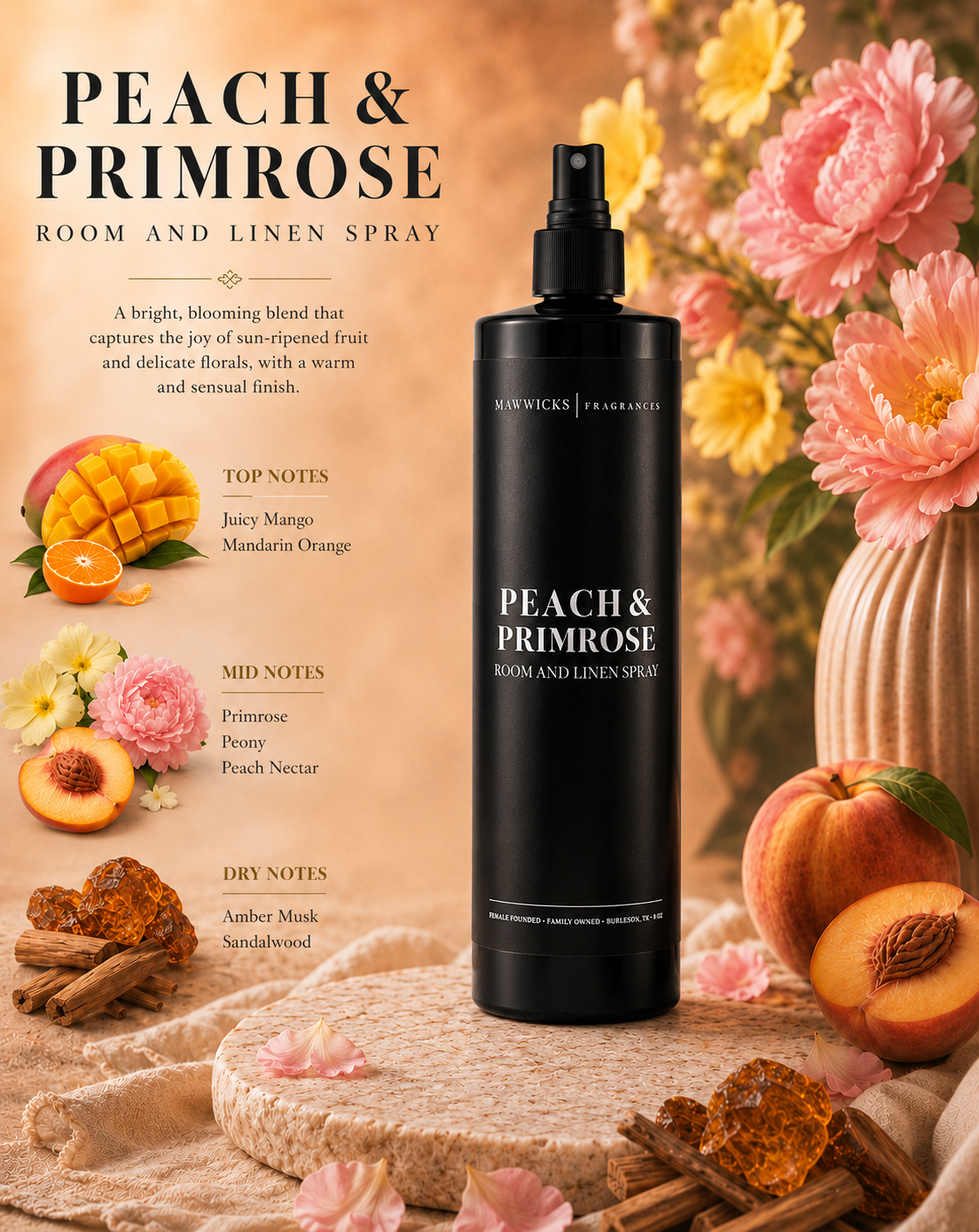 Luxurious Room & Linen Spray