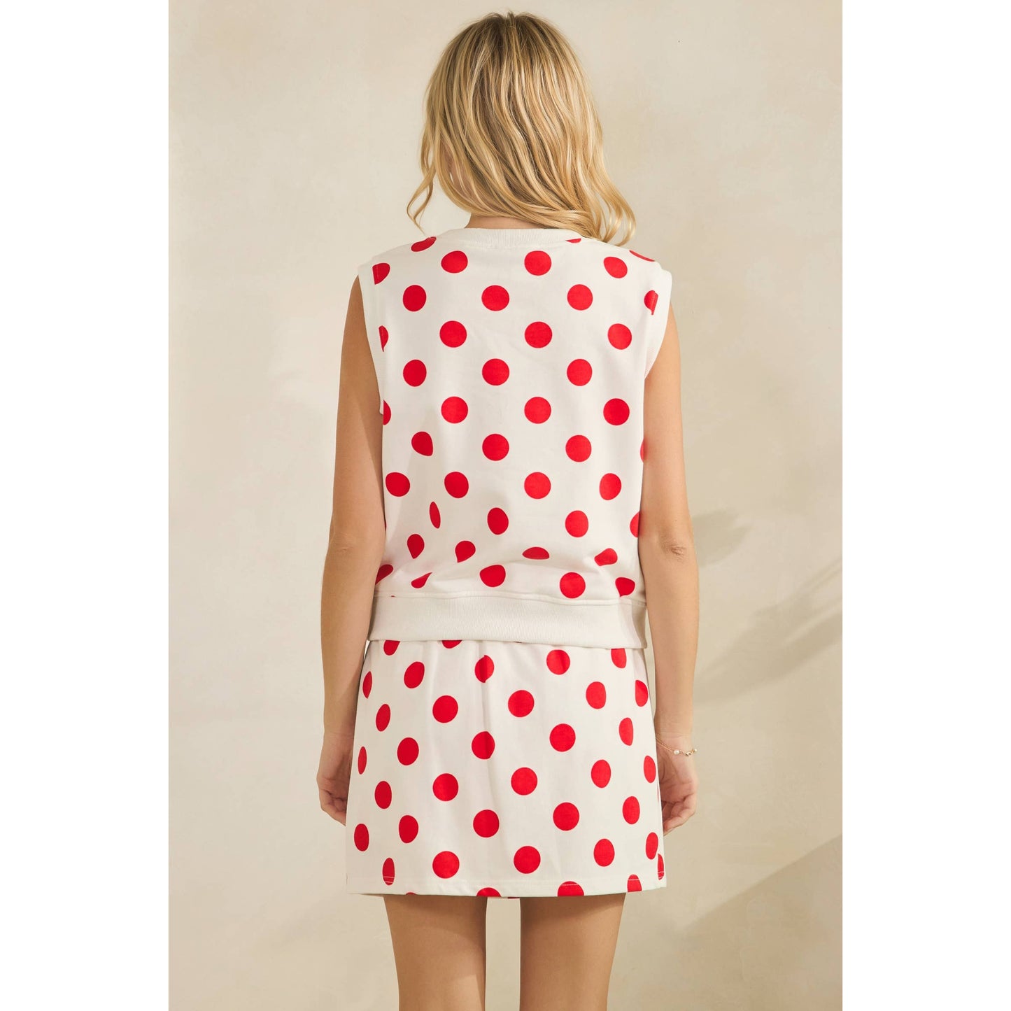 Monroe Polka Dot Skort Set
