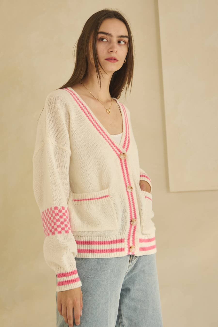 University Sweater Cardigan