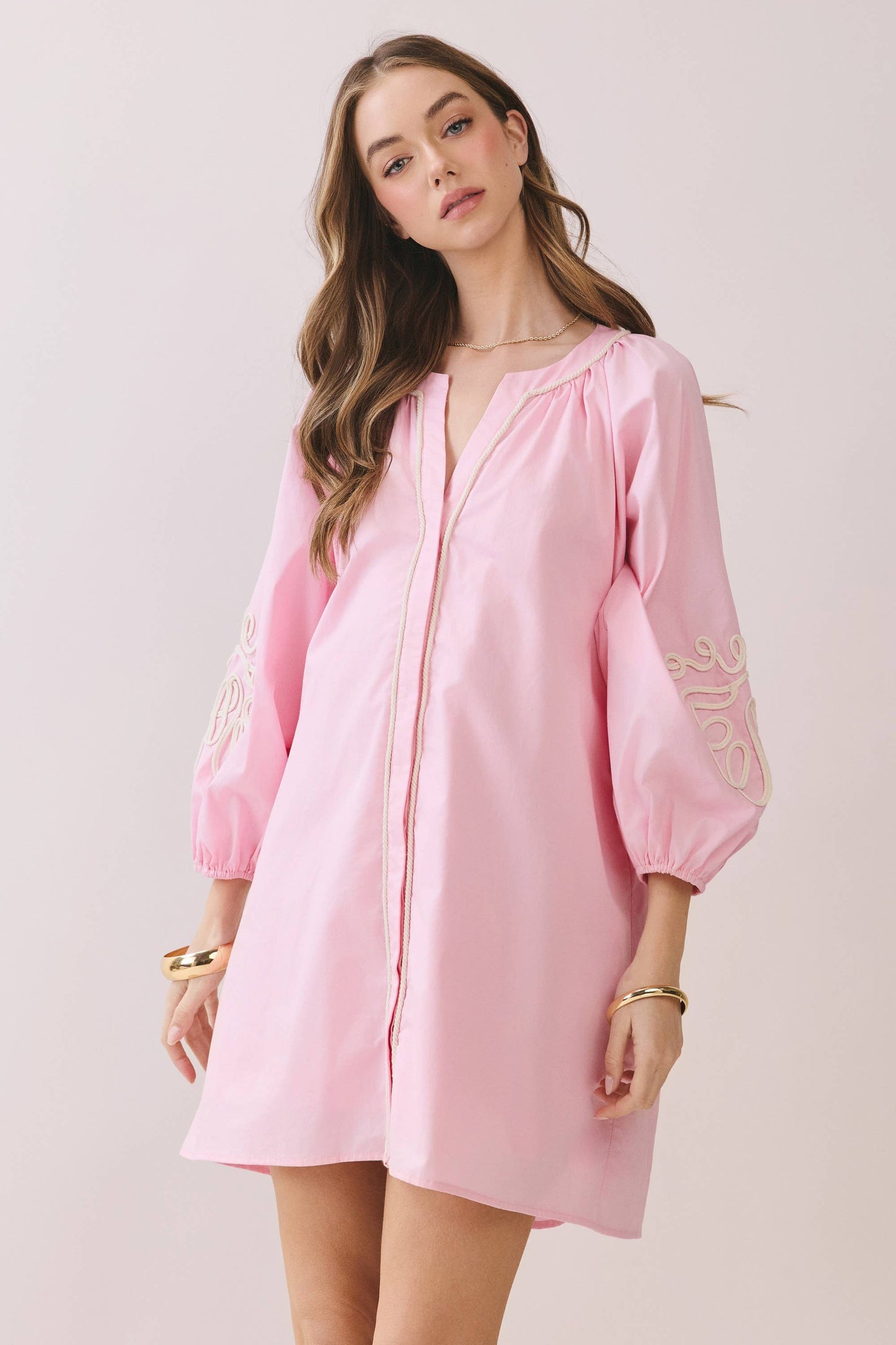 Rosé Garden Dress