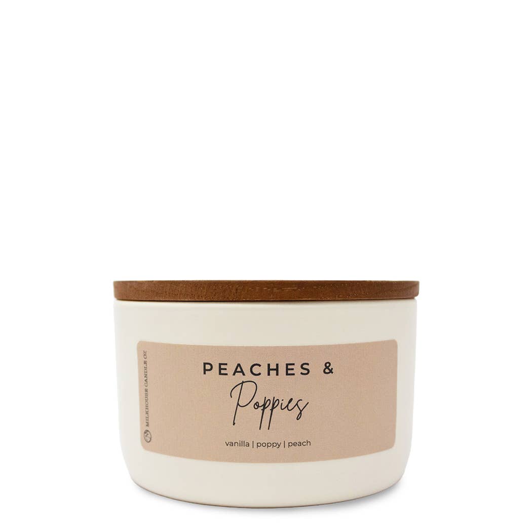 Peaches & Poppies | Statement Candle