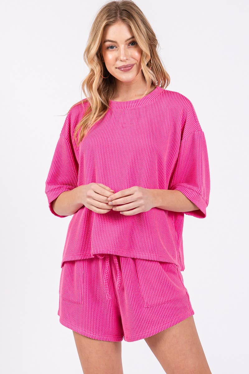 Cozy Days Short Set