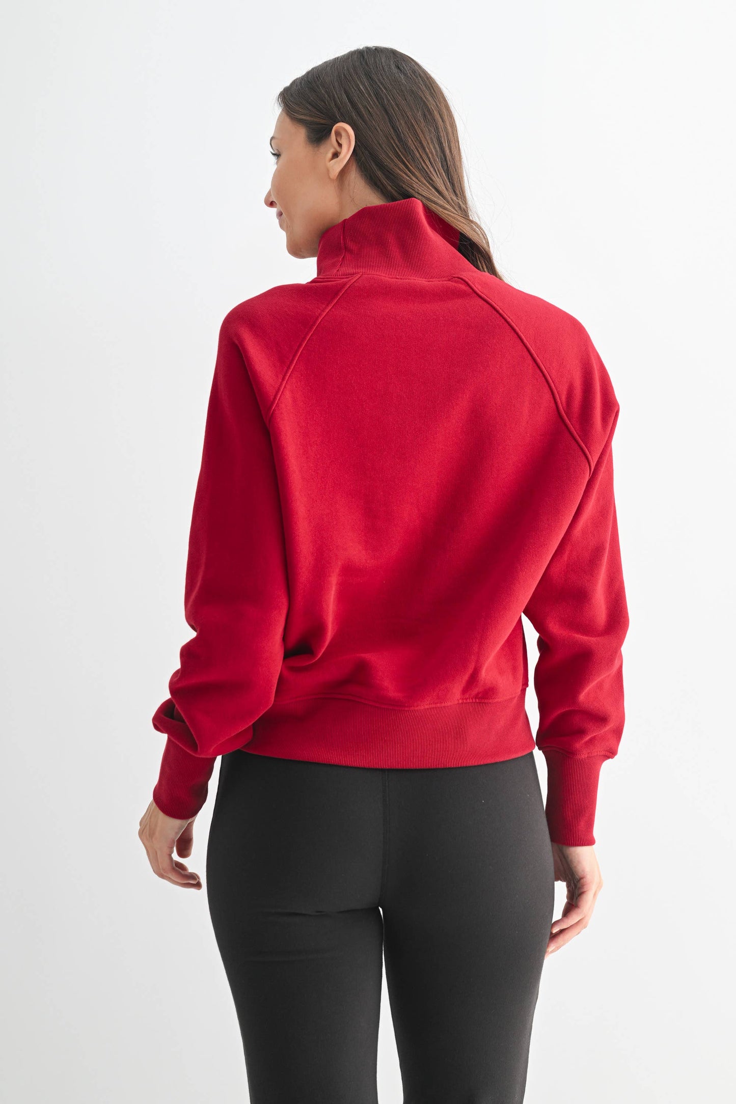 Sporty Malibu Sleeve Turtleneck