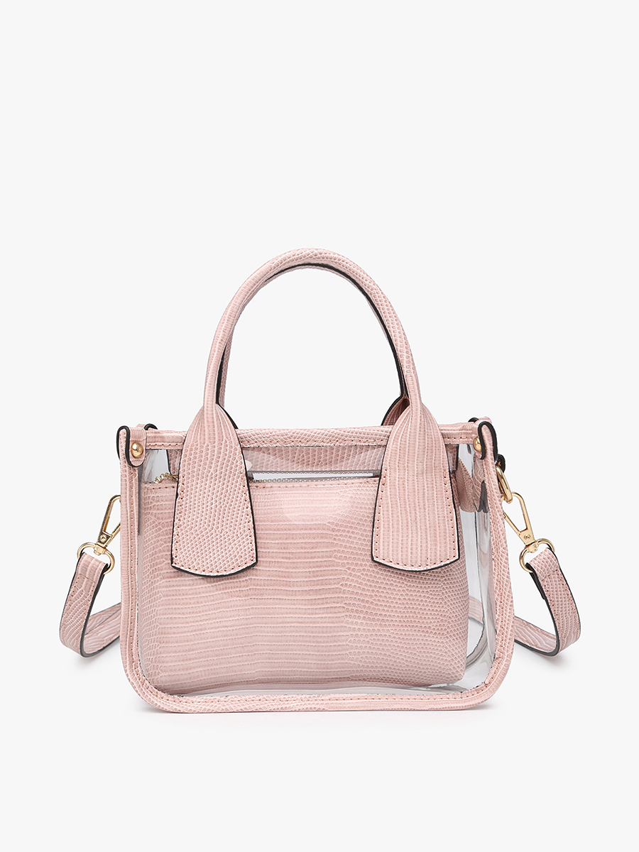 Stacey Clear Satchel w/ Inner Bag
