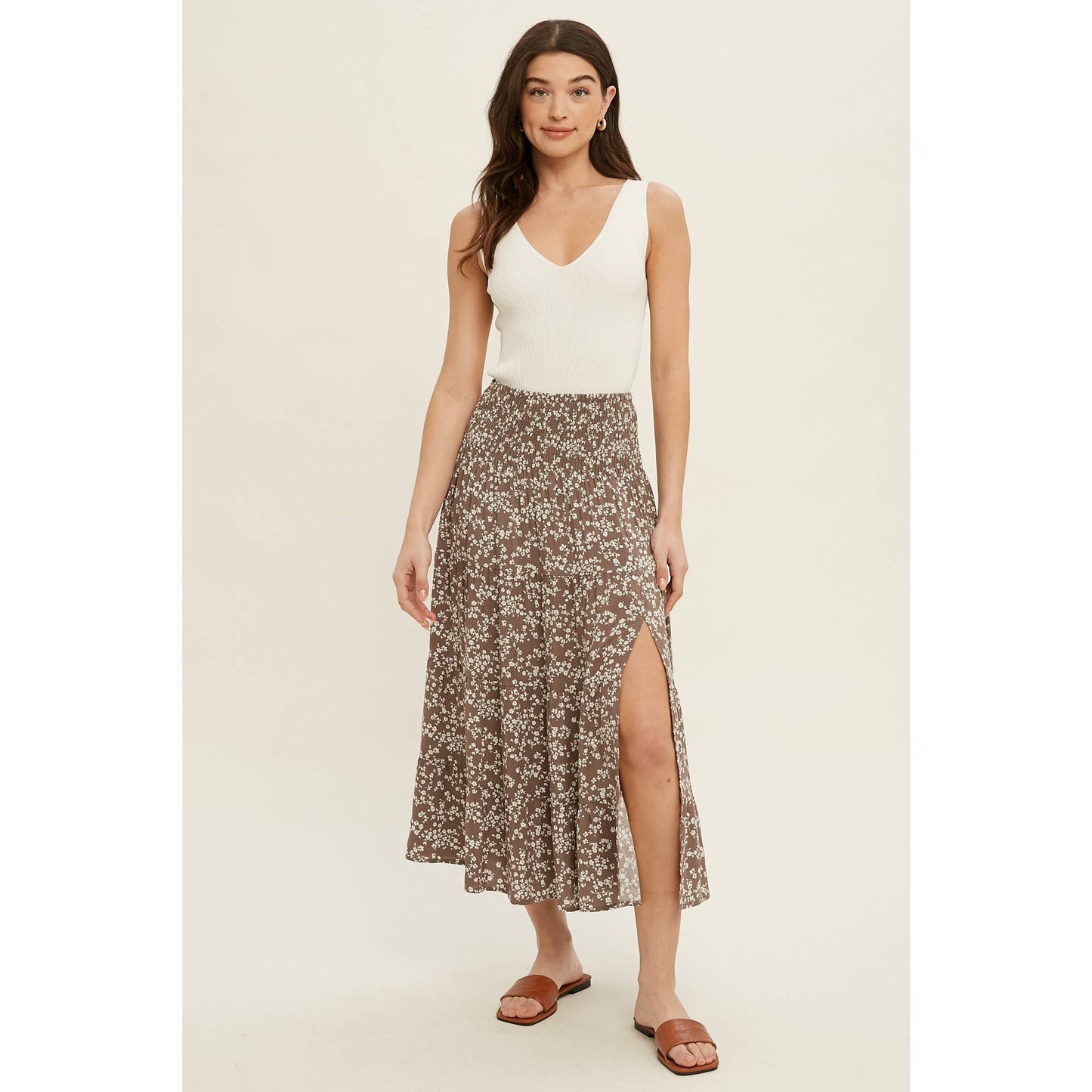 RIBBED KNIT SLEEVELESS BODYSUIT