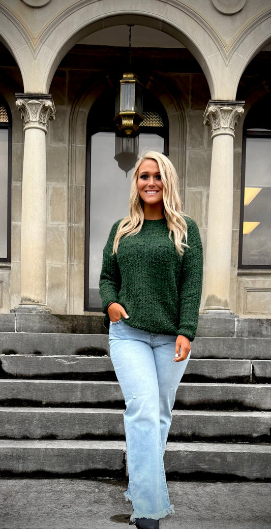 Emerald Cloud Sweater