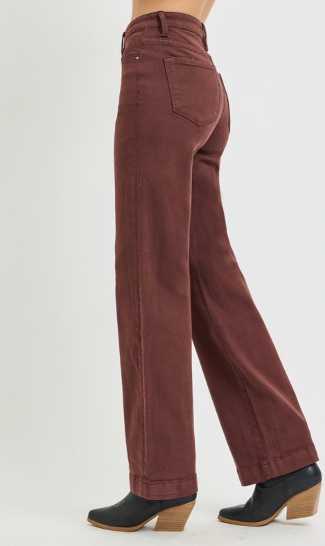 Risen Tummy Control Straight Leg Jeans