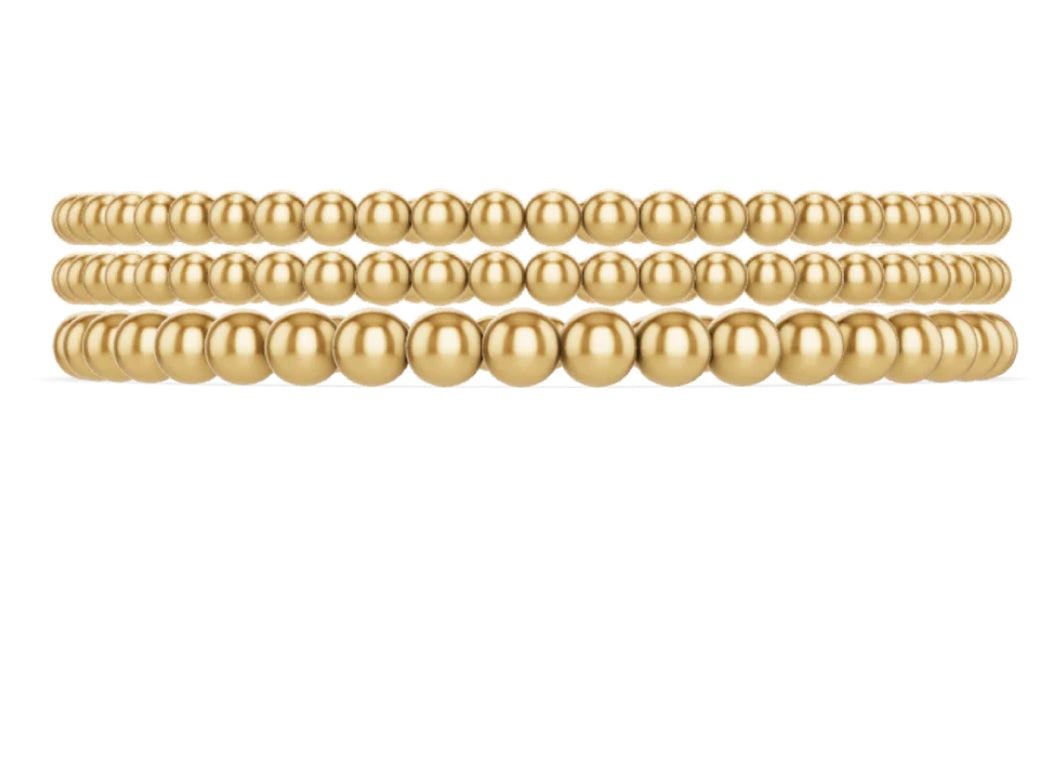 18 gpt Beaded Bracelets