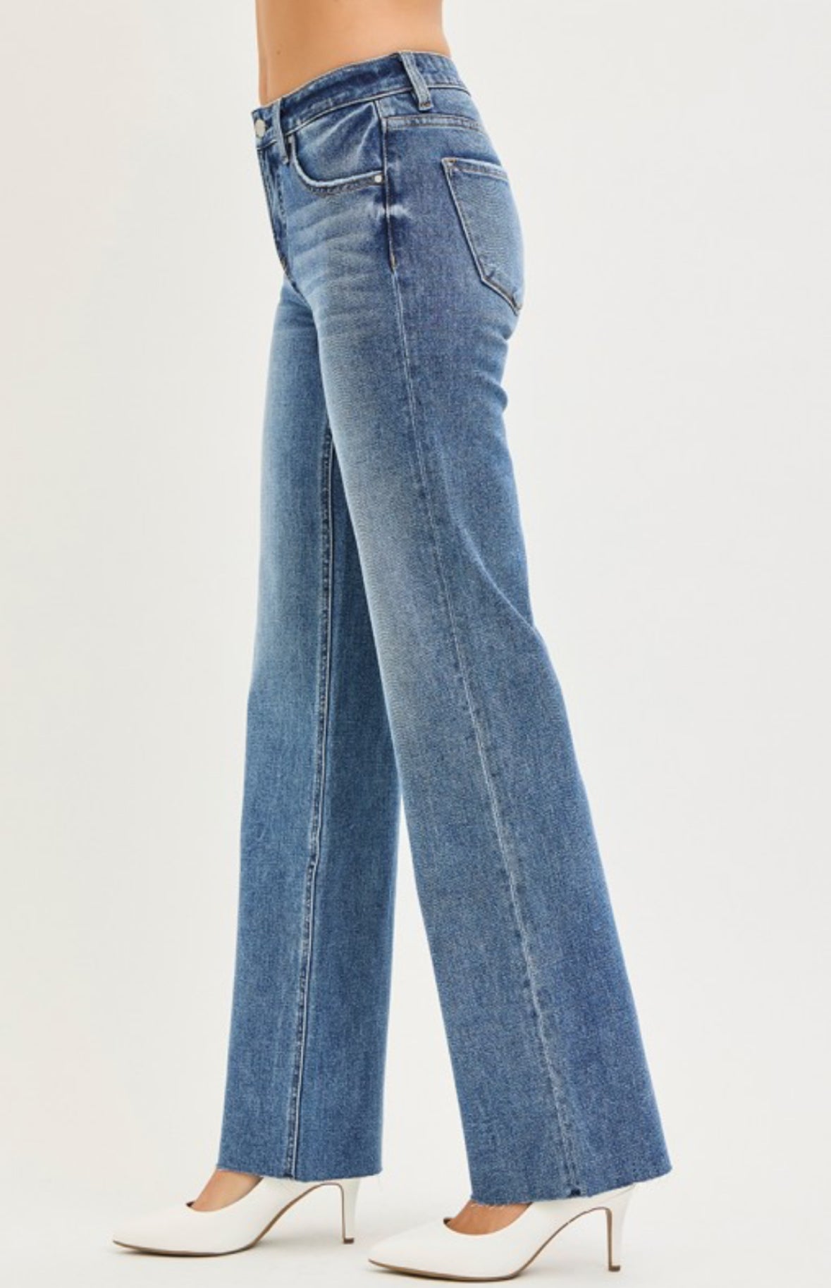 Risen-tummy control Straight Leg