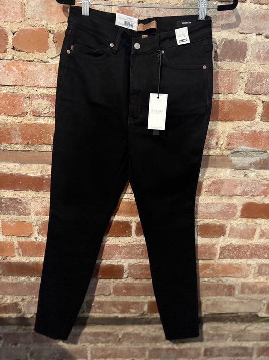 Judy Blue- Tummy Control Black Skinny Jeans