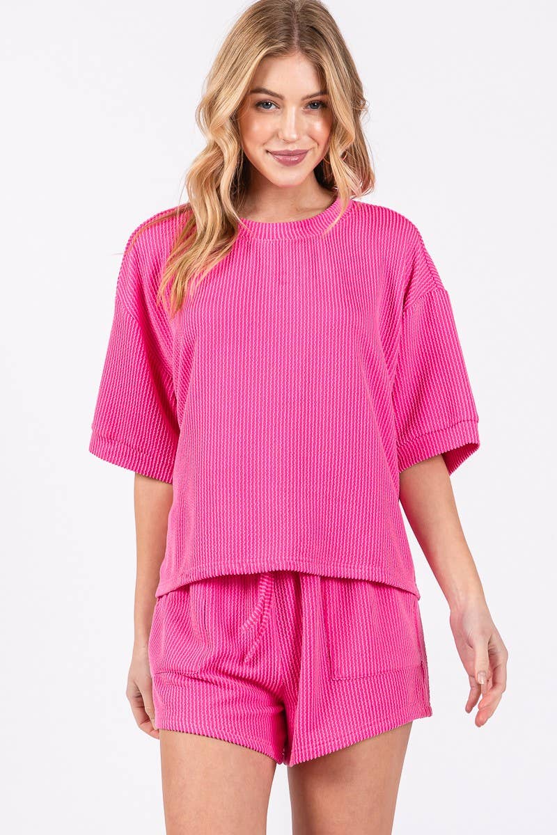 Cozy Days Short Set