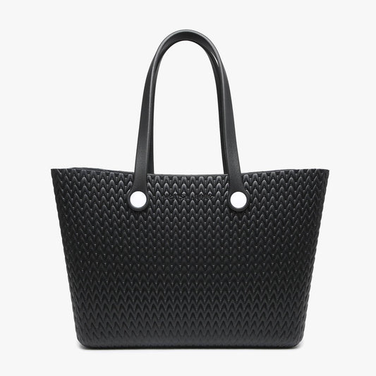 Carrie Textured Versa Tote w/ Straps