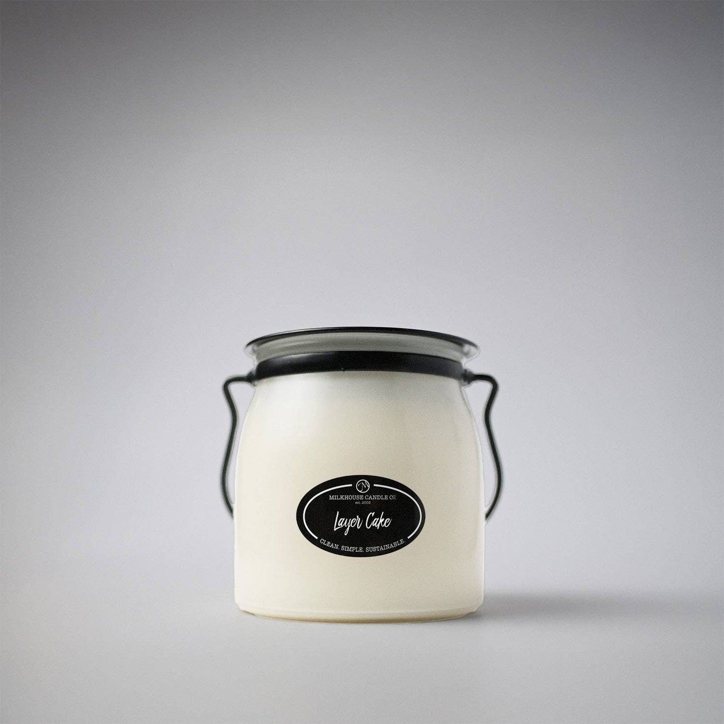 16 oz Butter Jar Candle: Layer Cake