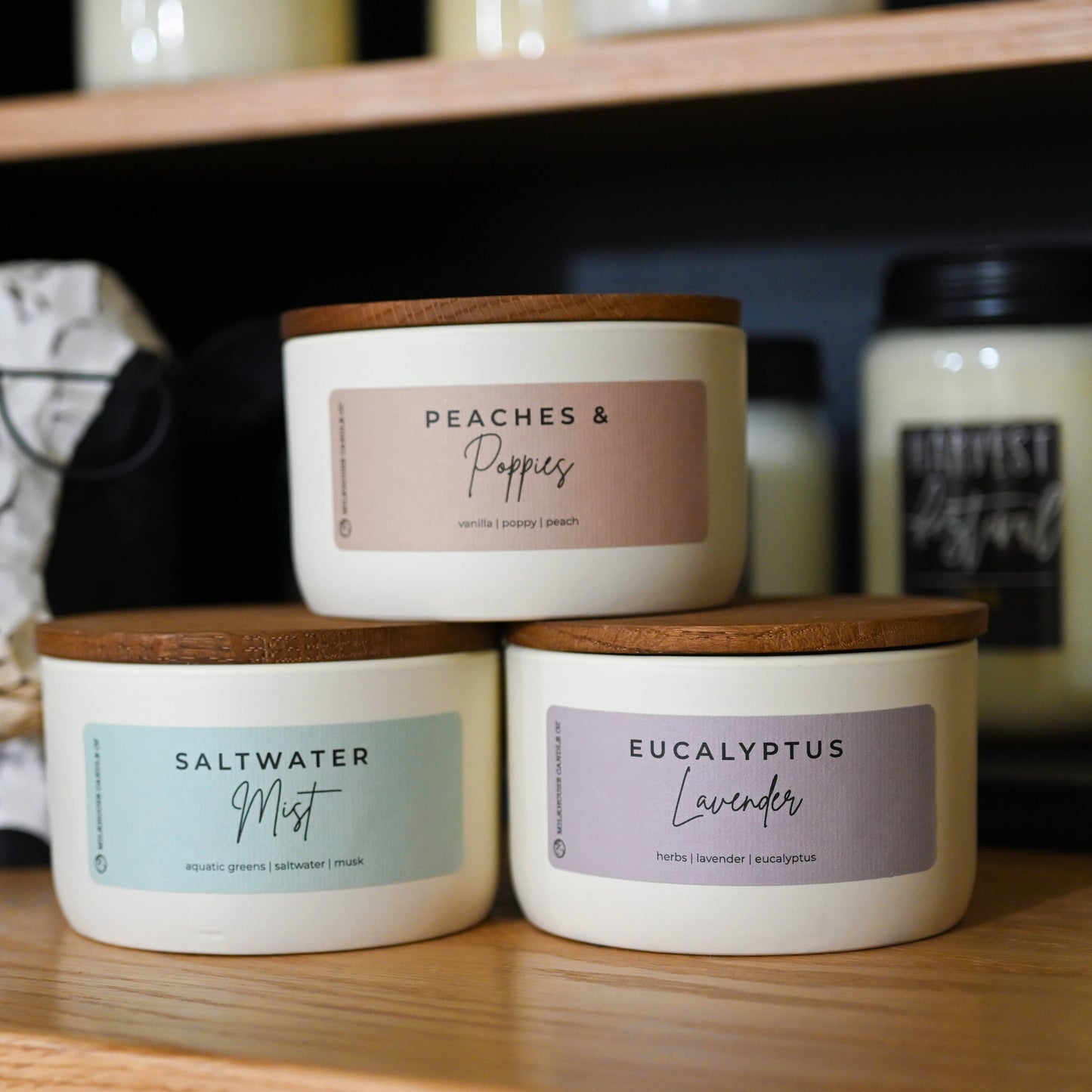 Peaches & Poppies | Statement Candle