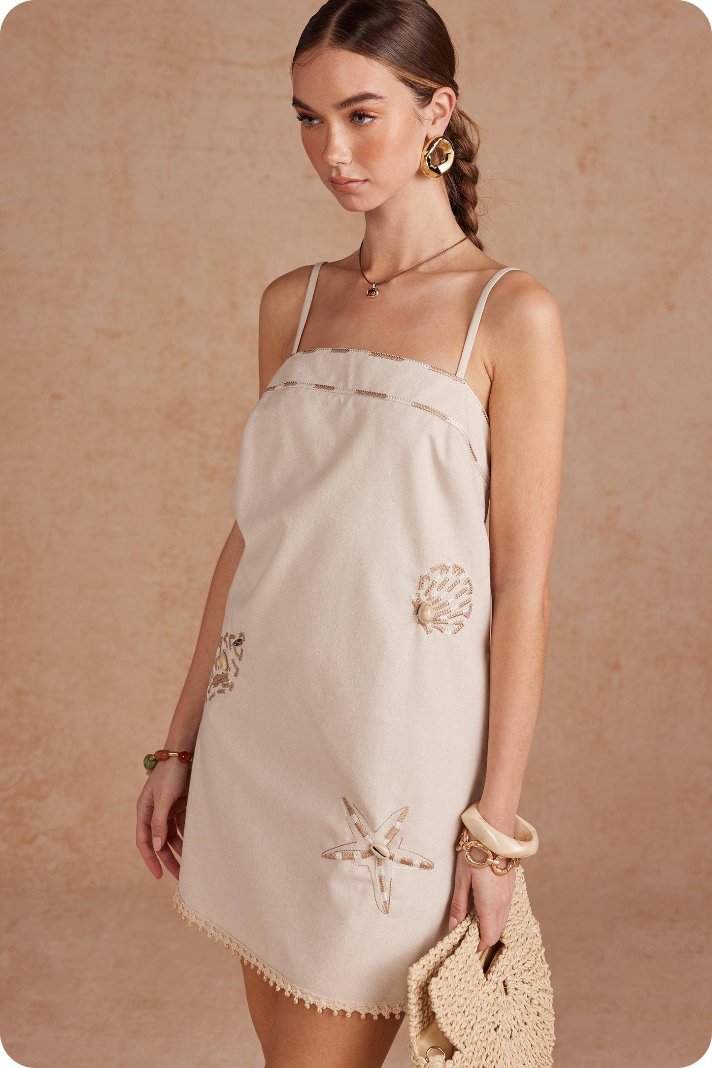 Coastal Sea Shell Dress