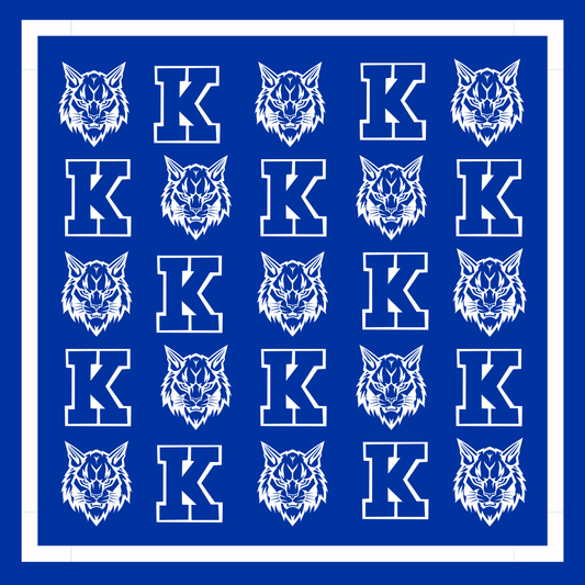 Kentucky Bandana Gameday Scarf