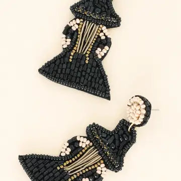 Beaded Witch Earrings