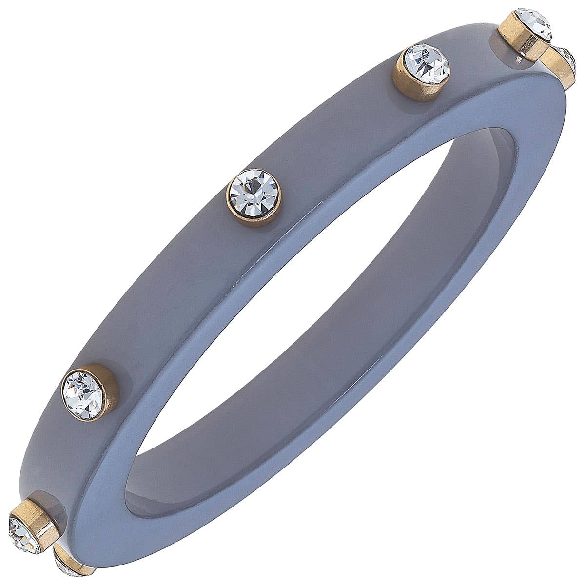 Renee Resin and Rhinestone Bangle