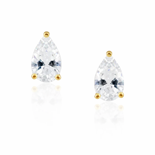 Pear Cut Studs